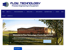 Tablet Screenshot of flowtechnology.ie